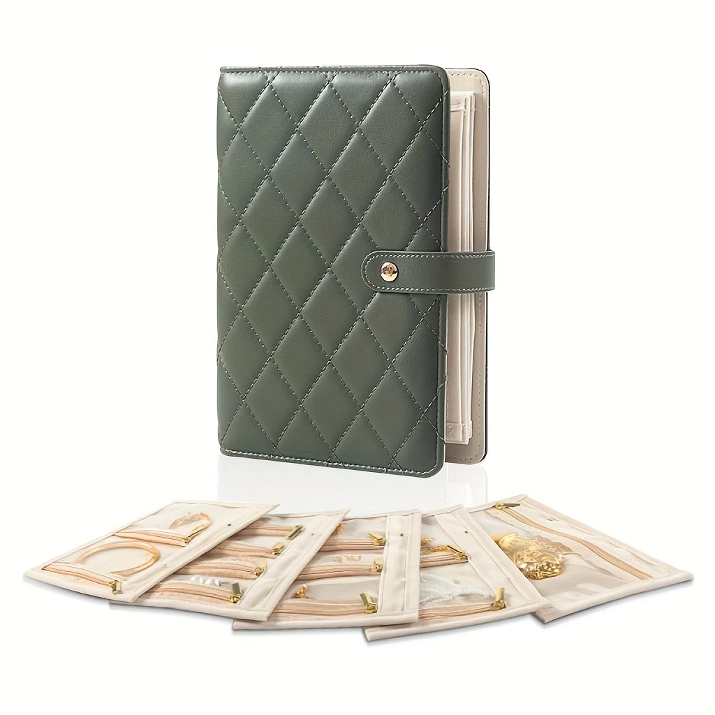 Buy 1 Get 1 Free – Portable Jewellery Storage Organizer Bag for Travel & Daily Use