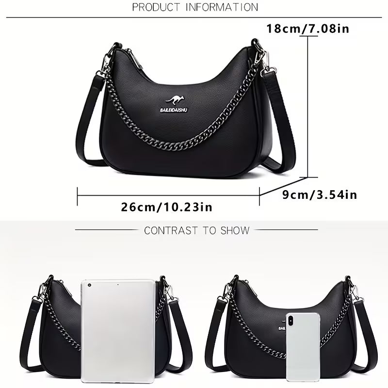 (Buy 1 Get 1 Free)Women'S Lightweight Synthetic Crossbody Bag