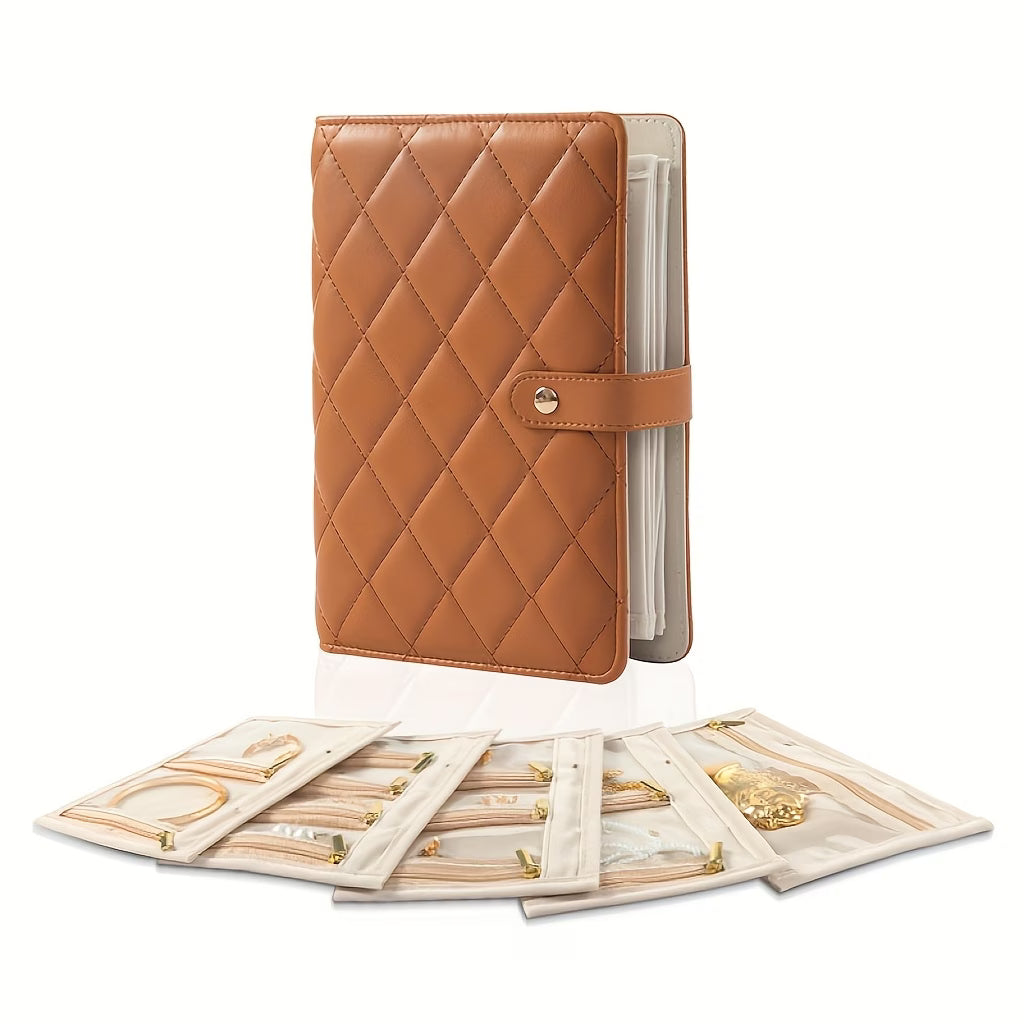 Buy 1 Get 1 Free – Portable Jewellery Storage Organizer Bag for Travel & Daily Use